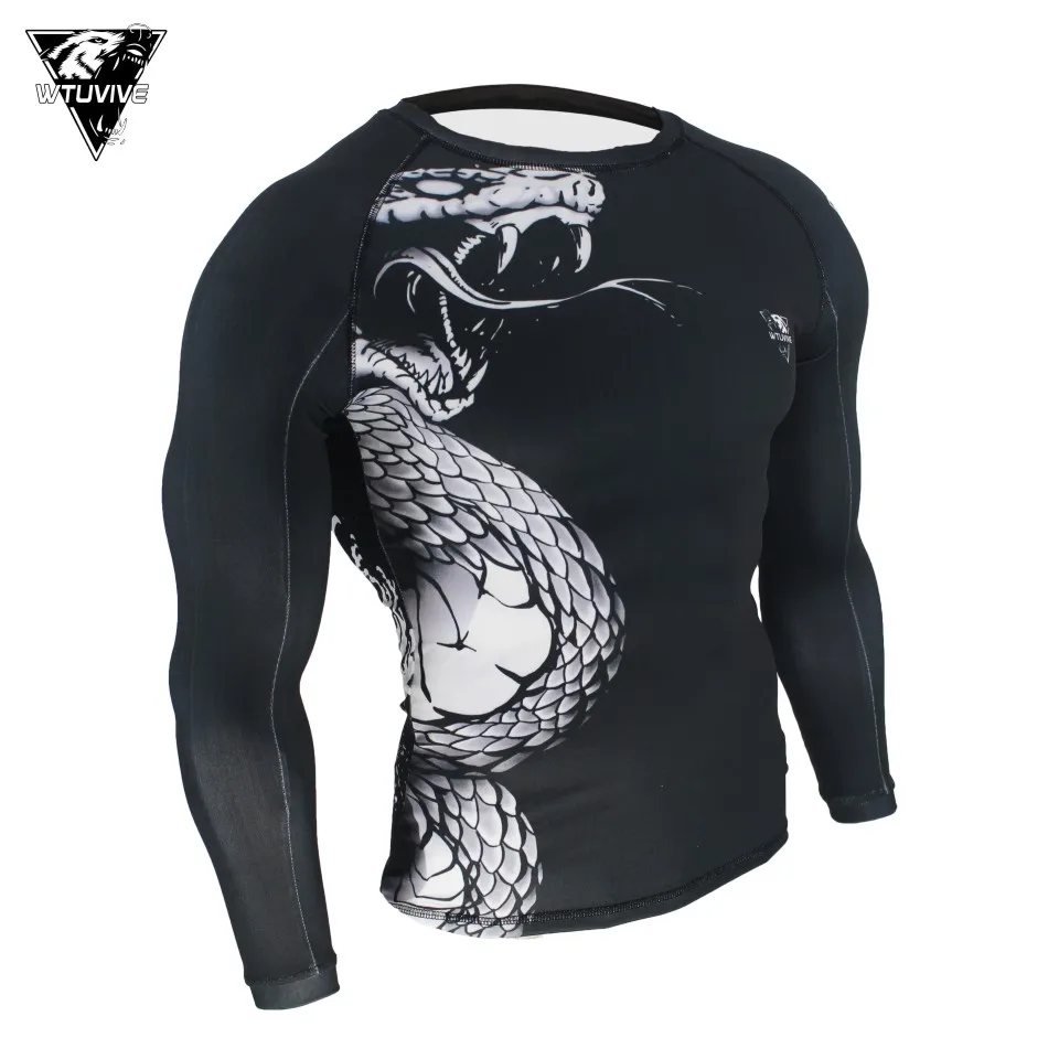 ММА черный Viper змея рык Змея Фитнес порочный Борьба свитер бокс боксерские майки одежда костюм для бокса Жако ММА