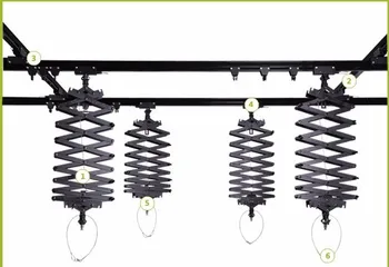 

Professional studio props photography,Pro Studio Equipment,Ceiling Rail Kits,Four 3 meter Rails,Four Pantograph,2m CD15