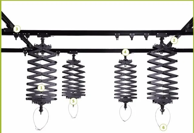 $1007,65 Professional studio props photographyPro Studio EquipmentCeiling Rail KitsFour 3 meter RailsFour Pa