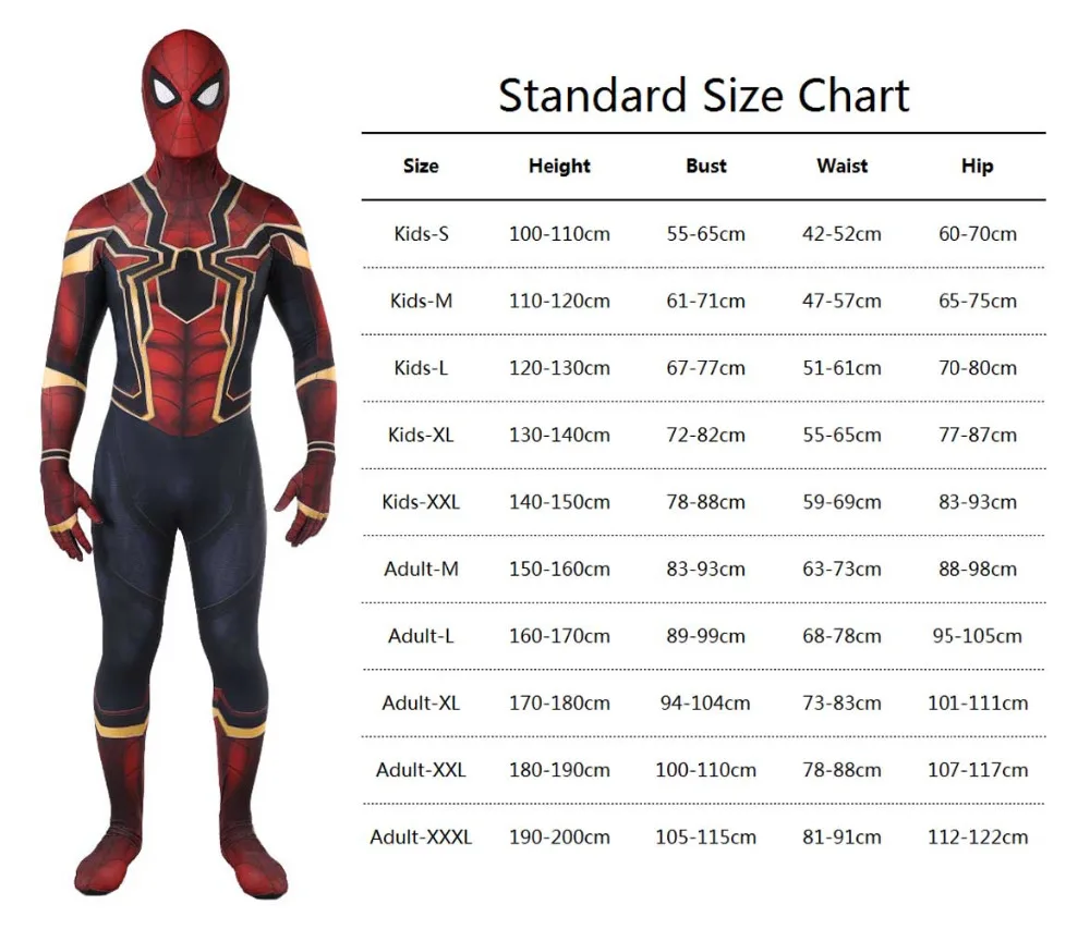 Мститель, костюм Человека-паука «бесконечные войны», костюм для выпускного вечера «Железный Человек-паук», карнавальный наряд для детей и взрослых, 3D принт, спандекс, костюм зентай