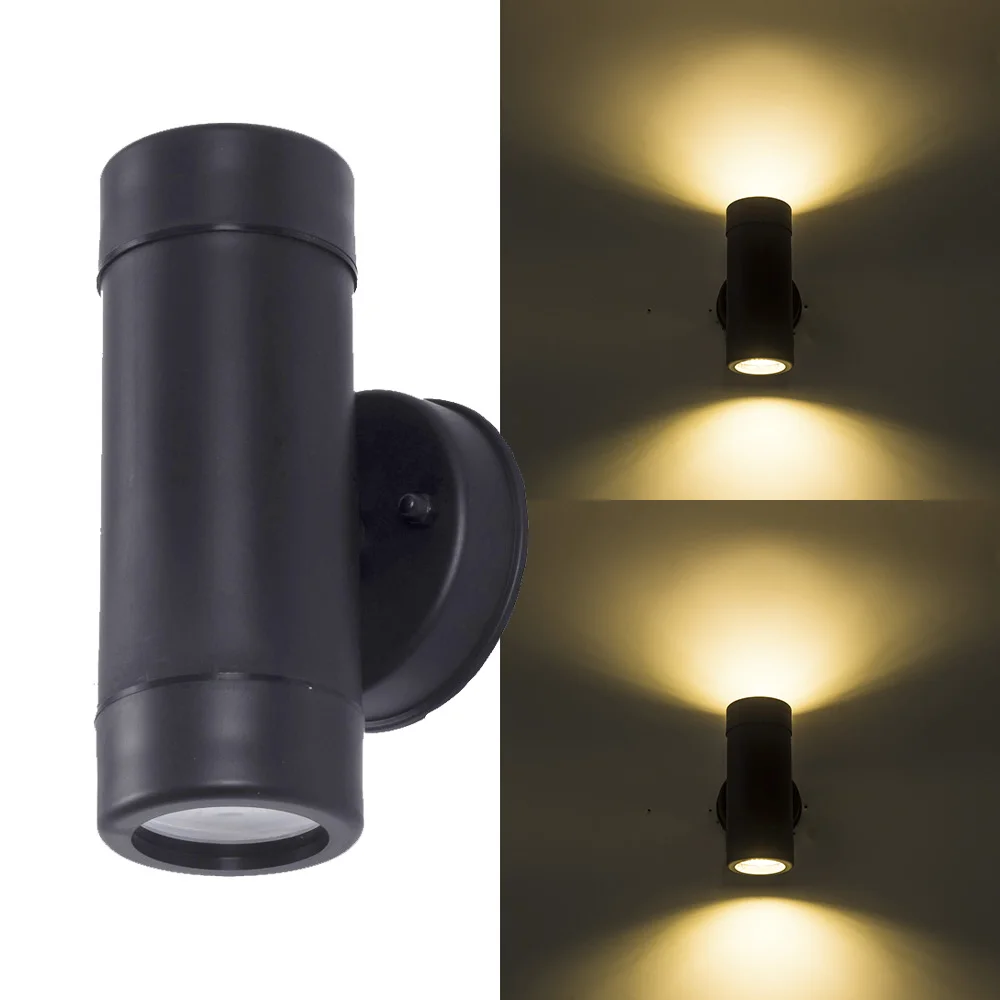 Conduzida da Parede Impermeável ao ar Varanda com Motion Sensor de Dois Cabeça Dupla Movimento Indução Luz Livre Auto on Off Luzes Led Lado 5 w Ip65 15 Cheap Luminárias de parede externas