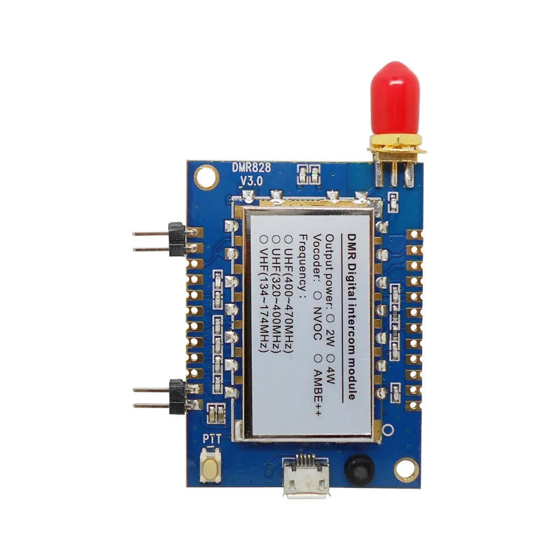 2PCS DMR828 U UFH 400 480mhz 2W Универсальная 8Km цифровая рация / VFH 134 174MHz/320 390MHz|all-in-one| |