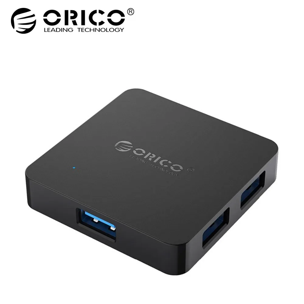 ORICO Super Speed 4 Port USB HUB 3.0 Portable OTG HUB USB Splitter with Micro B Power Port for Apple Macbook Laptop PC Tablet ORICO Super Speed 4 Port USB HUB 3.0 Portable OTG HUB USB Splitter with Micro B Power Port for Apple Macbook Laptop PC Tablet