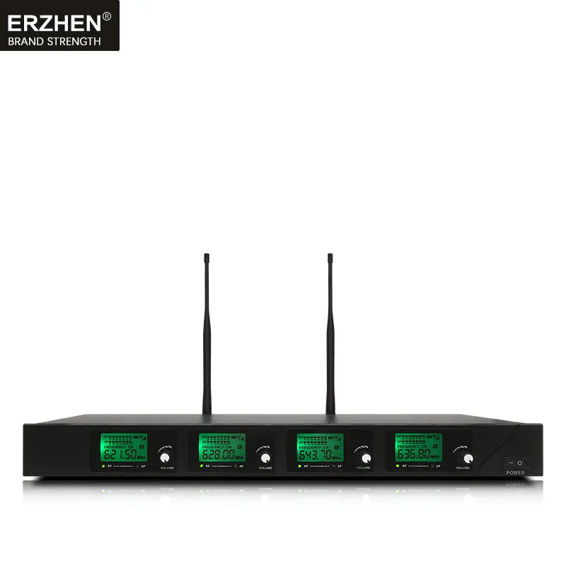 handheld microphone wireless systems UHF4 channel