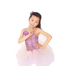 Г. Justaucorps Новое Детское весенне-летнее балетное платье принцессы с цветами для девочек костюмы для детей