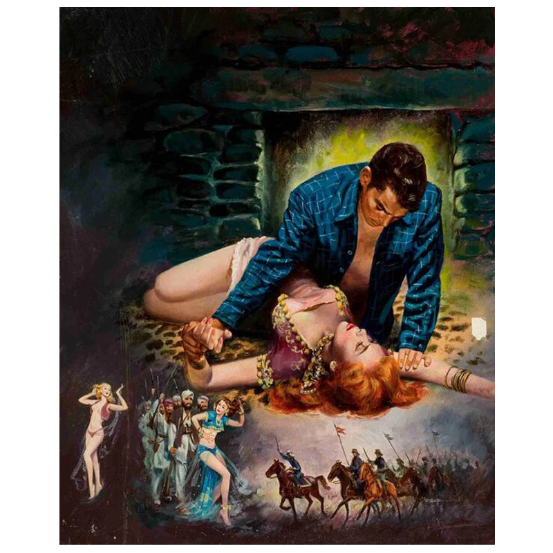 

Full Square Drill 5D DIY Lakshmi Sexy Couple Lover Kiss diamond painting Cross Stitch 3D Embroidery Kits Drop Shipping C370