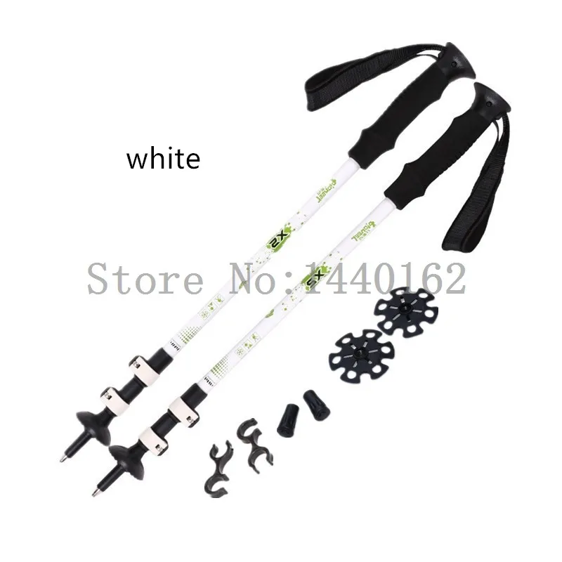 TP004  7075 Aluminum alloy trekking poles Telescopic nordic walking (15)