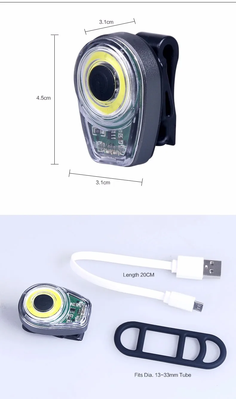 Sale COB LED Bike Rear Light Taillight Bicycle Lamp USB Rechargeable Round Cycling Safety Light Bycicle Bicycle Accessories Equipment 1 Sale COB LED Bike Rear Light Taillight Bicycle Lamp USB Rechargeable Round Cycling Safety Light Bycicle Bicycle Accessories Equipment 1