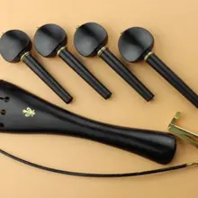 1 комплект высокого класса 4/4 Ebony Аксессуары для виолончели, хвостовые штифты тюнеры хвост gut