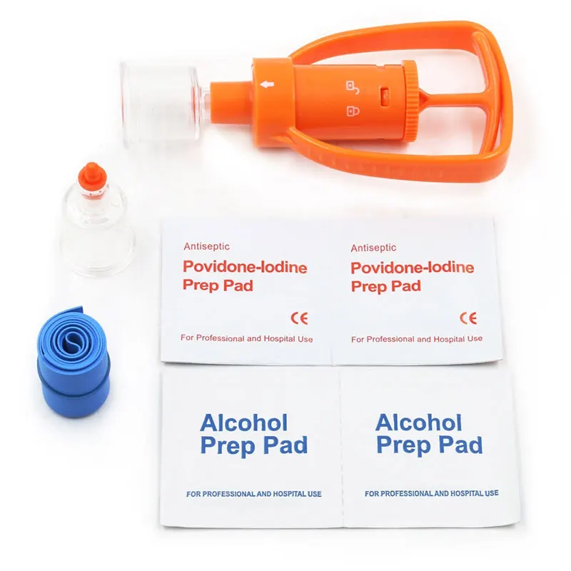 

Venom Extractor Outdoor Camping Survivor Emergency Safe First Aid Kit Safety Protector Snake Venom Bees Bite Extractors EDF88