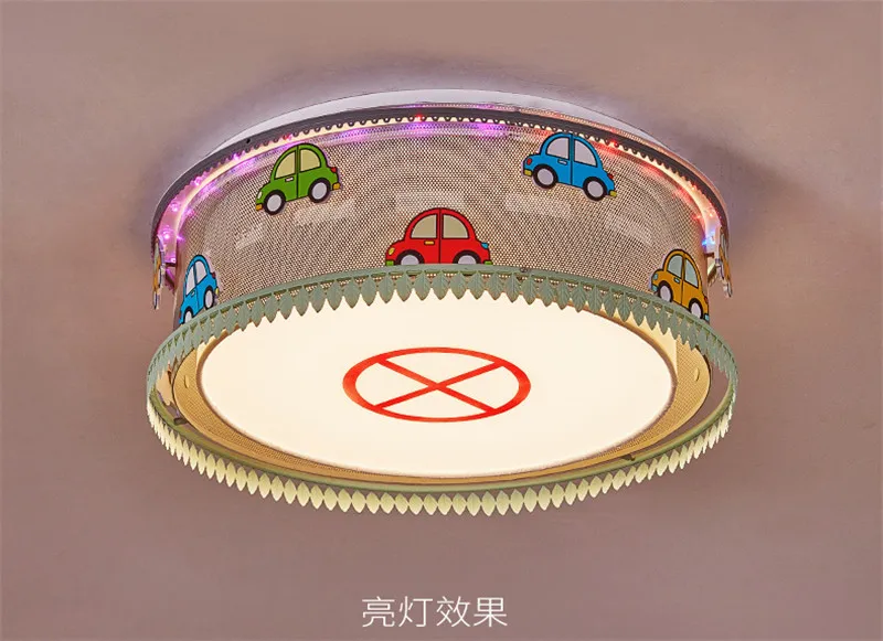 Quarto da Menina do Miúdo Proteção para os Olhos Luz de Teto do Carro Led para o Menino Arte Moderna Deco Criativo Lâmpadas Crianças Quarto Luz Berçário Lâmpada 10 Cheap Luzes de teto
