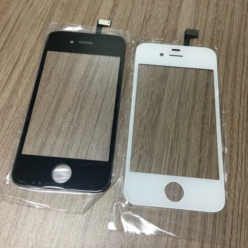 Сенсорный экран для iPhone 4S 4 сенсорный ЖК дисплей Переднее стекло дигитайзер 3