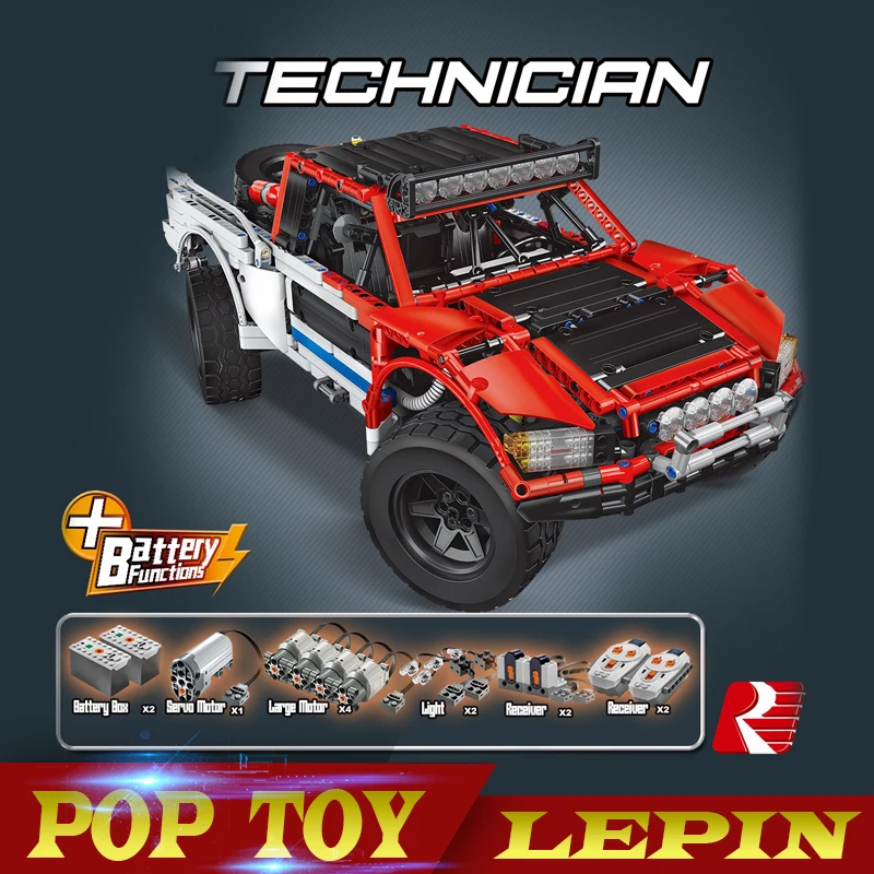 

Lepin 23013 Genuine 2314Pcs Technic Series The Remote-Control Off-road Car Set Building Blocks Bricks birthday gifts boys girls