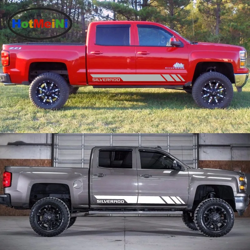 HotMeiNi автомобильный Стайлинг 2x наклейки автомобильные боковой фонарь для Chevrolet