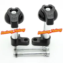 Motorcycle CNC Stator Cover Slider Frame Crash Protector For Kawasaki Z750 2007 2008 2009 2010 2011 2012 2013, Black Color