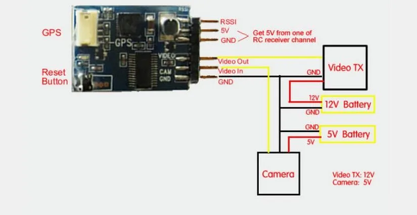 Skylark-Tiny-OSD-III-w-barometer-Current-sensor-For-FPV-System-Latest-Version (5)