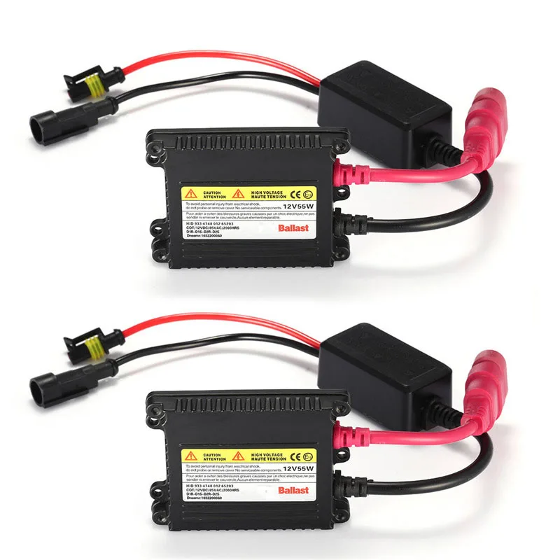 Buy 2PSC 55W Slim Ballast Kit Ballast 55W Slim