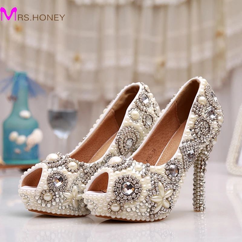 ivory dress heels
