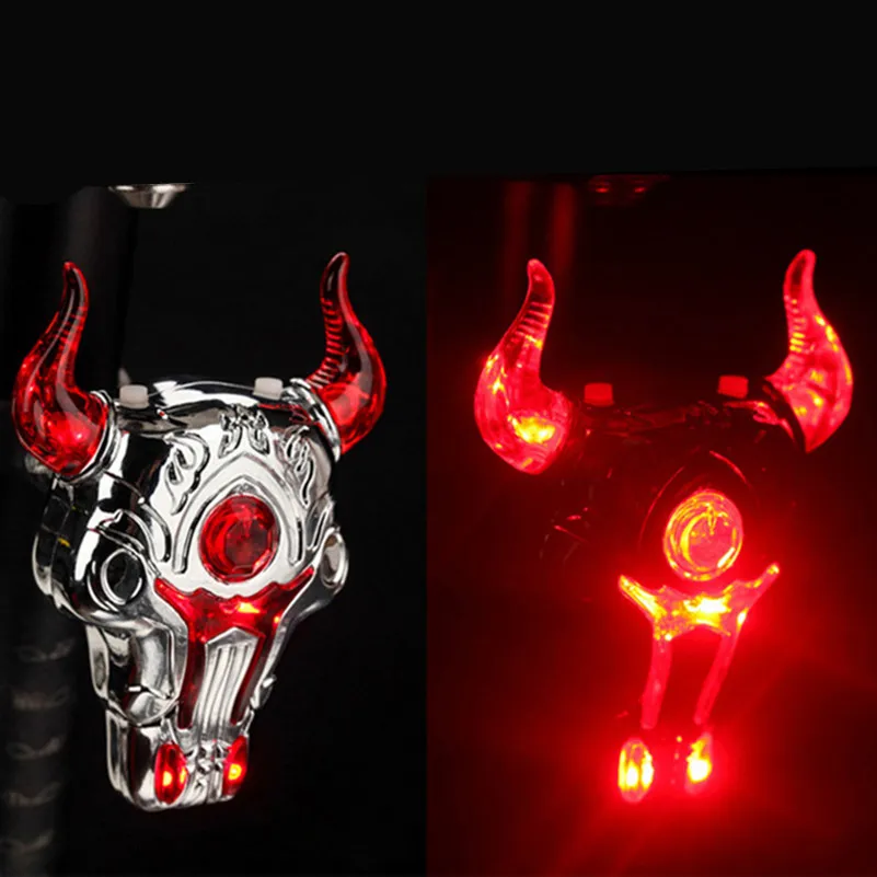 Фонарь велосипедный светодиодный задний лазерный зарядка через USB|led cycle light|cycling