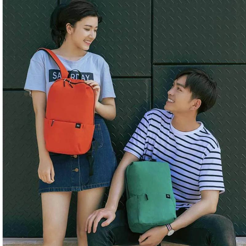 Xiao mi mi рюкзак 10L Сумка городской Досуг Спортивный нагрудный пакет сумки для мужчин женщин маленький размер плеча Unise H20 Прямая