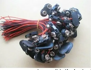 

Free shipping!!! 200pcs 9V Battery Snap Connector clip Lead Wires holder