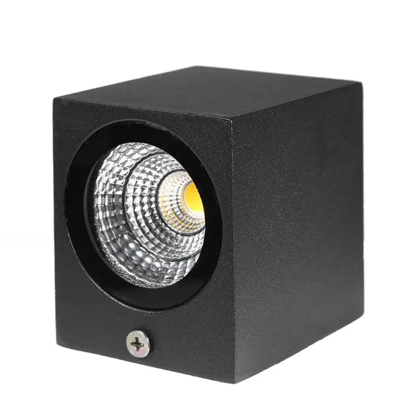 

3/5W Brief Cube LED Wall Light Waterproof Indoor Outdoor Surface Mounted Lamp Up And Down Wall Lights For Home Lighting