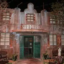 Дом с привидениями-модель бумаги