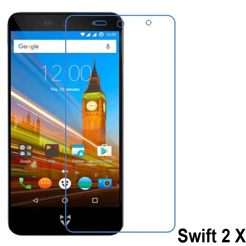 Нано-Взрывозащищенный мягкий защитный экран для Wileyfox Swift 2 X 2X Новая пленка (не