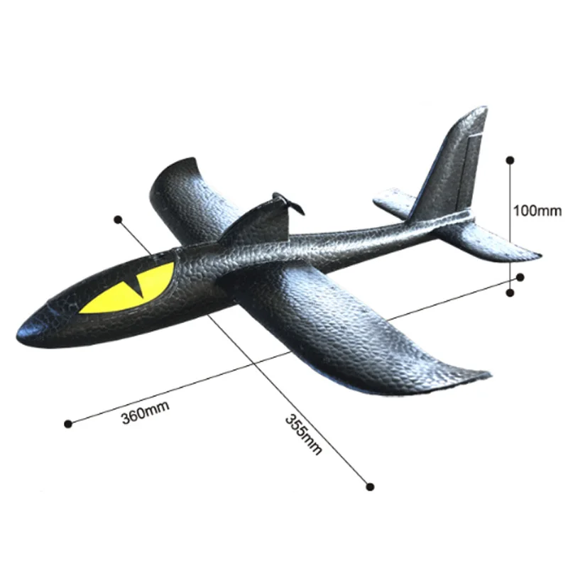 Как приручить дракона Ночная фурия Электрический ручной бросок самолет игрушки Спорт на открытом воздухе EPP Летающая модель планера большой пенопласт самолет