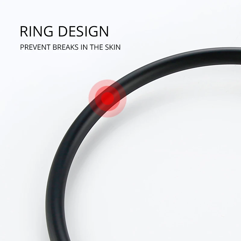 Billig Neue Rost Beweis Edelstahl Bad Zubehör Wand Montieren Einzigen Handtuch Bar Handtuch Ring Handtuch Halter in Matt Schwarz Finish