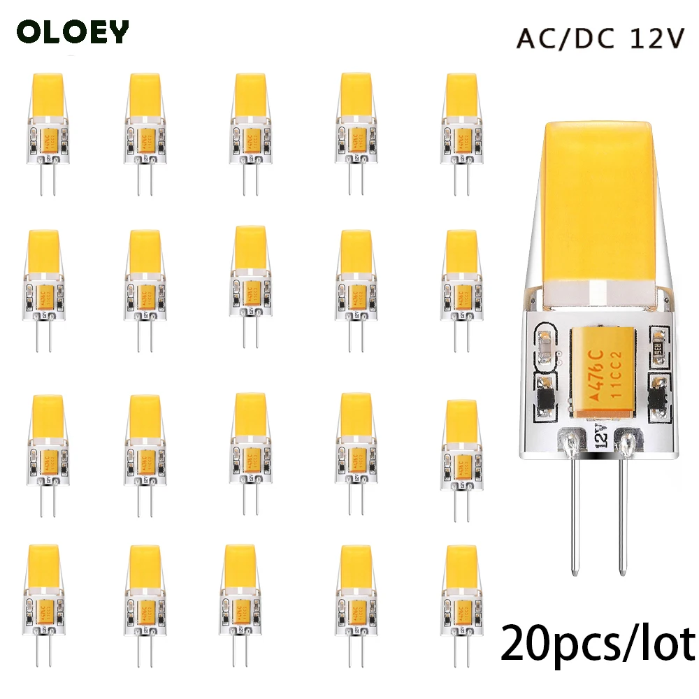 20 шт./лот G4 светодиодный Лампа 12 V AC DC 3 W светодиодный G4 лампы 360 градусов без мерцания теплый натуральный классный белый эквивалент 30 W