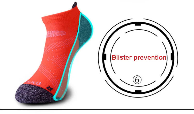 ULTRA-TRI быстросохнущие блистерные противоскользящие беговые носки для марафона на открытом воздухе спортивные носки для мужчин и женщин