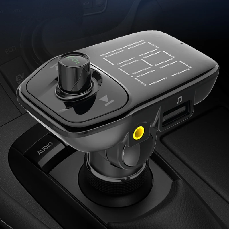 Автомобильный FM передатчик CDEN MP3 плеер U диск TF карта aux вход музыкальный