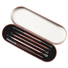 Инструмент из нержавеющей угревой головки, игла для акне, 5 шт., нержавеющая угревая лицевая пятно от акне, инструмент для удаления прыщей 0318#30