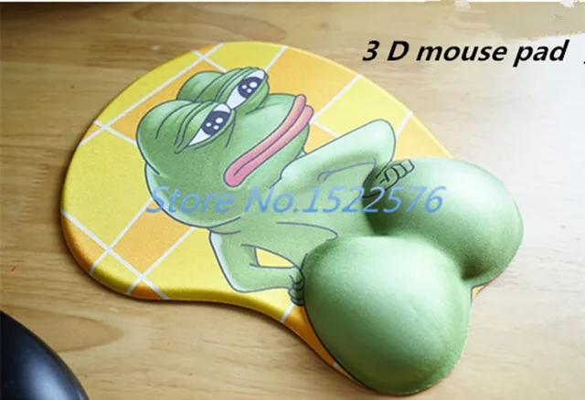hoog astronomie Wereldrecord Guinness Book Fxsum Sad Frog 3d Butt Mouse Pad Cute Cartoon Laptop Computer Mousepad Game  Lol Cs Go Steelseries Gaming Mousepad - Mouse Pads - AliExpress