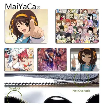 

MaiYaCa Suzumiya Kasuga Customized MousePads Computer Laptop Anime Mouse Mat Small Size Computer desktop Game Mouse Pad