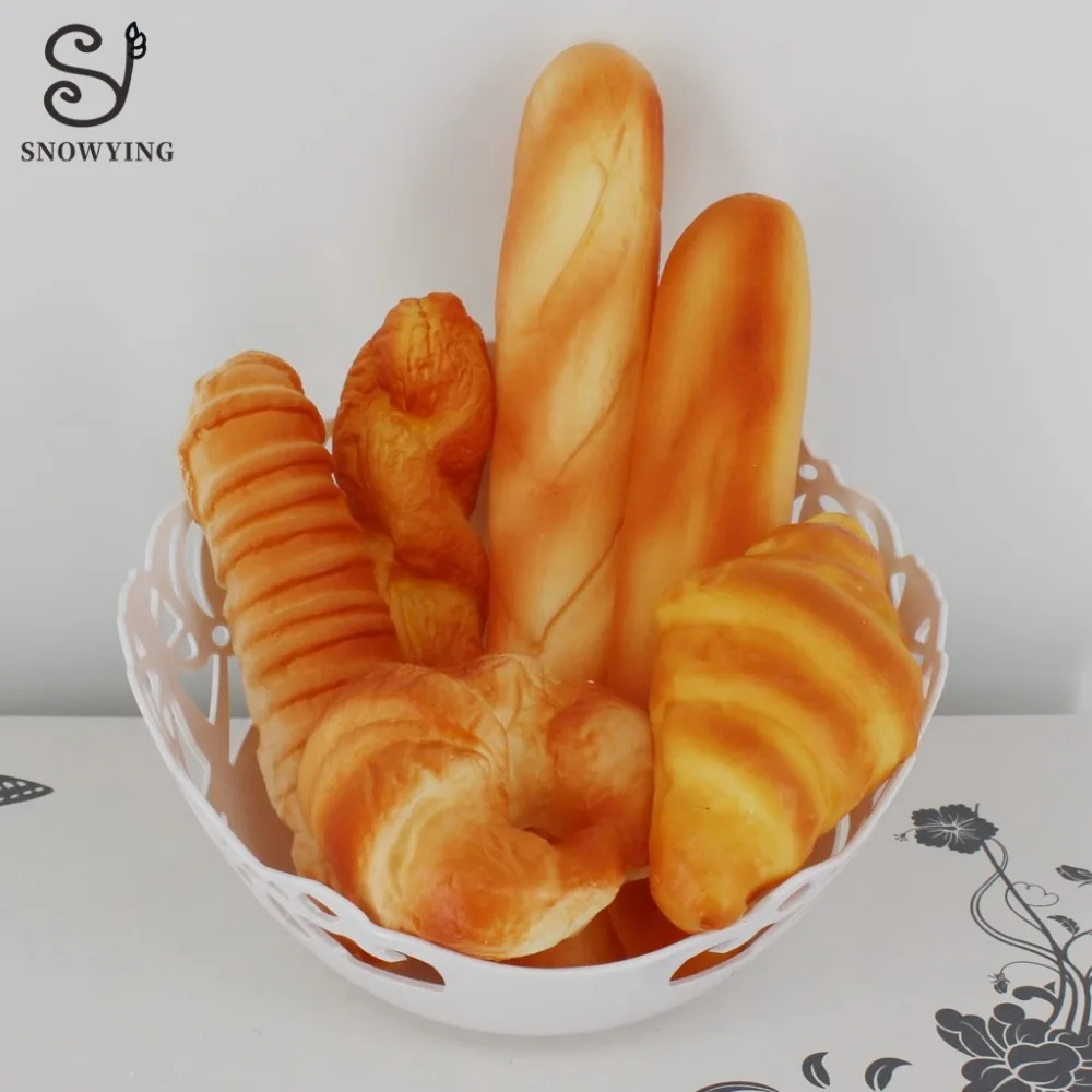

1Pcs Artificial Bread Real Touch Simulation Food Western Food Cakes Pastry Kitchen Table Decoration Accessories Home Decor