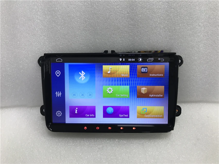 Discount 9" HD Android 8.1 Car Stereo For T5 Transporter Polo Golf Passat Eos Rabbit Scirocco Tiguan Jetta Altea Leon Toledo Fabia Yeti 18