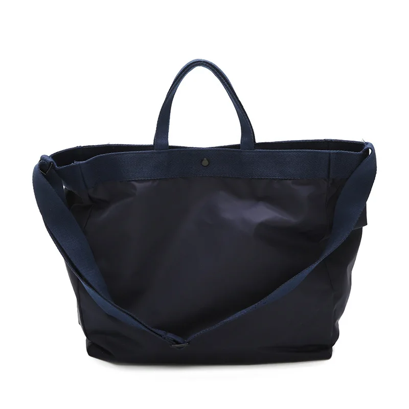 Водонепроницаемая нейлоновая спортивная сумка для мужчин и женщин, спортивная сумка для путешествий, сумка для фитнеса, сумка на плечо - Цвет: navy