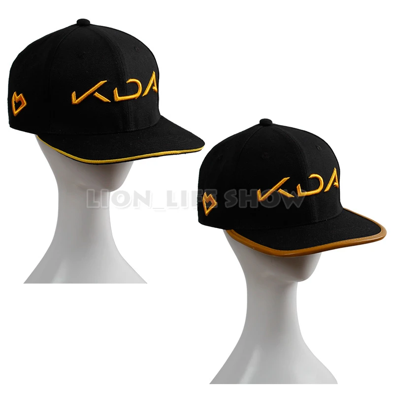 Бейсболка для взрослых и детей Снэпбэк Кепка косплея игр K/DA KDA Akali|Аксессуары