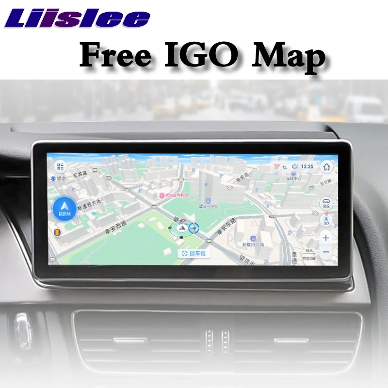 Liislee Car Multimedia Player NAVI 10.25 inch 2G RAM For Audi A4 A4L B8 8K 2009~2016 Original Car Style Radio GPS Navigation 2