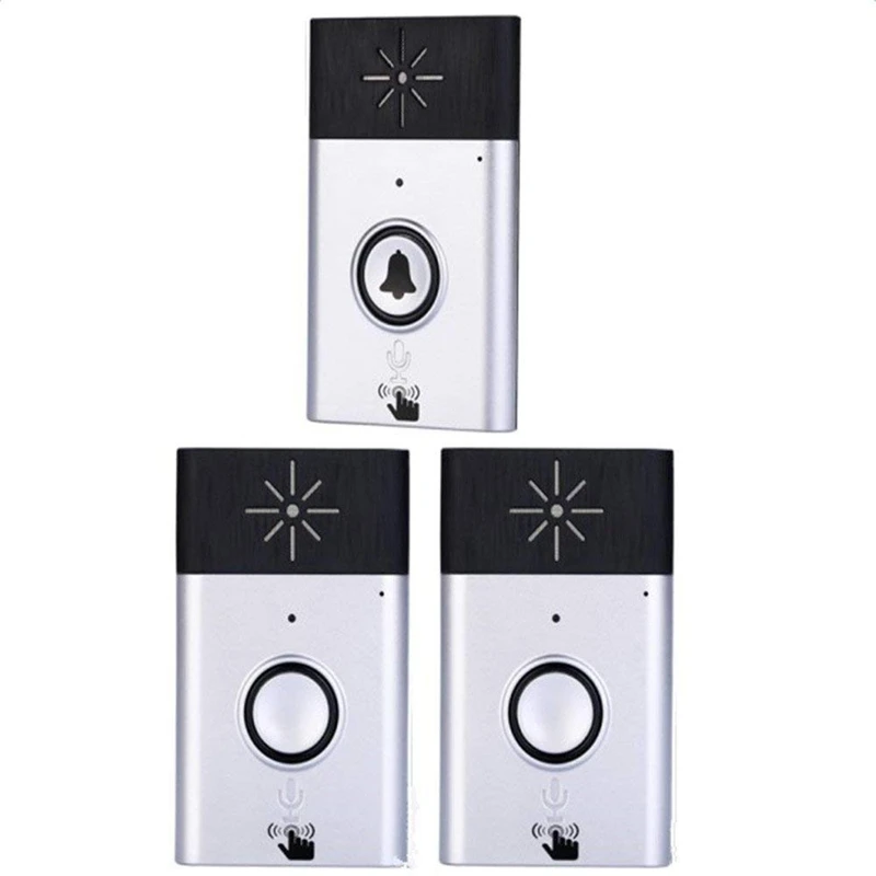 

Intercom Voice Transmitter Door Bell 1 Transmitter + 2 Receiver 200m #8