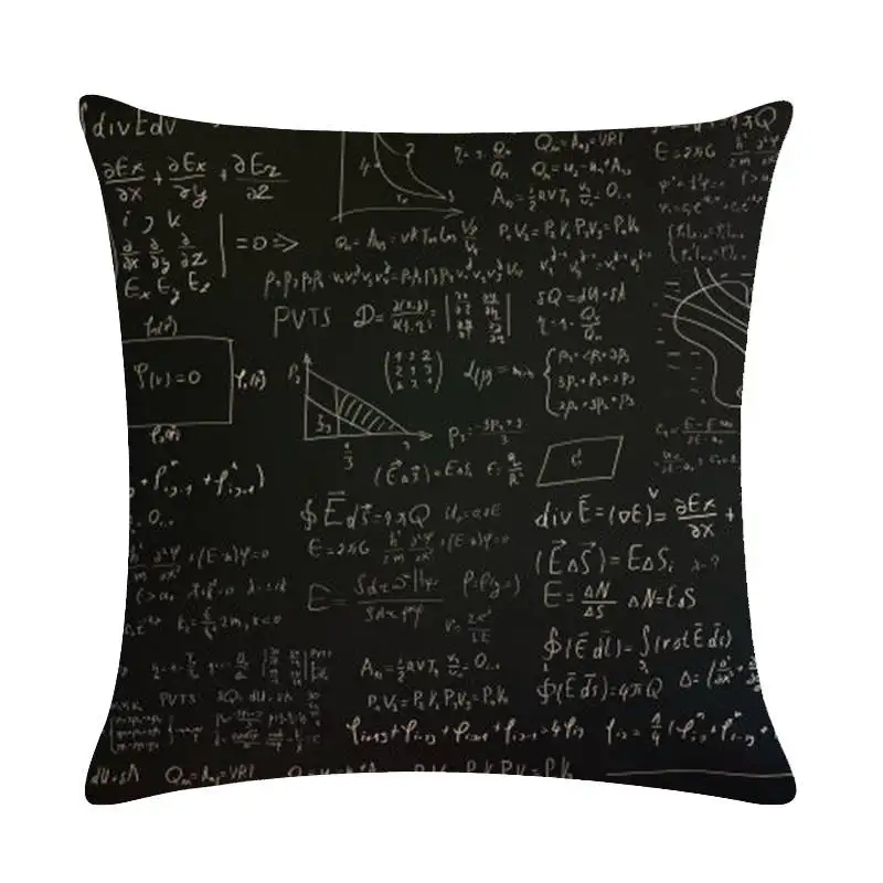 Свадебный подарок, индивидуальная математическая химия, формула для домашнего дивана, декоративная наволочка, чехол для подушки, ZY1070 - Цвет: ZY107003