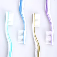 4 шт для взрослых ручная двойная ультра мягкая щетина для взрослых зубная щетка для ухода за полостью рта Семейный пакет