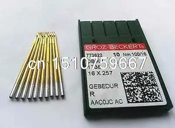 

50pcs GROZ-BECKERT 100/16 Titanium Plated DB1 DBX1 1738 Industrial Sewing Needle