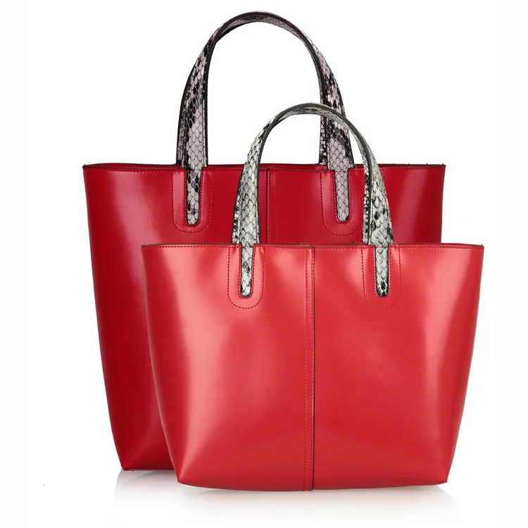 

Hot sale women handbag solid fashion genuine leather women bags high quality women shoulder bag promotion new women mother totes