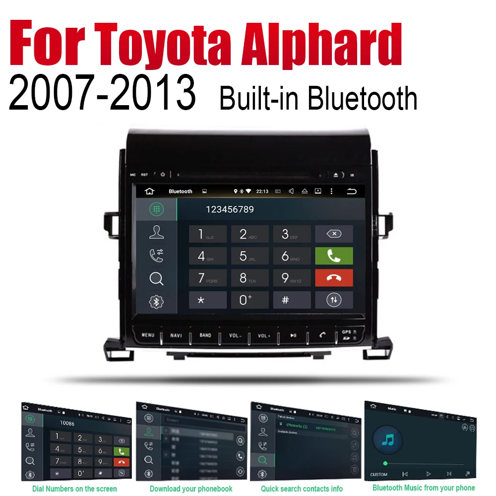 Discount ZaiXi Android Car Radio Stereo GPS Navigation For Toyota Alphard 2007~2013 Bluetooth wifi 2din Car Radio Stereo Multimedia 4 Discount ZaiXi Android Car Radio Stereo GPS Navigation For Toyota Alphard 2007~2013 Bluetooth wifi 2din Car Radio Stereo Multimedia 4