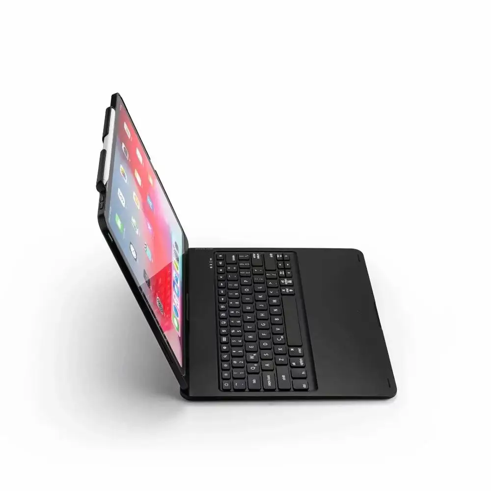 FULAIKATE для Apple iPad Pro 12 9 2018 поворот Bluetooth Беспроводной клавиатура складной чехол