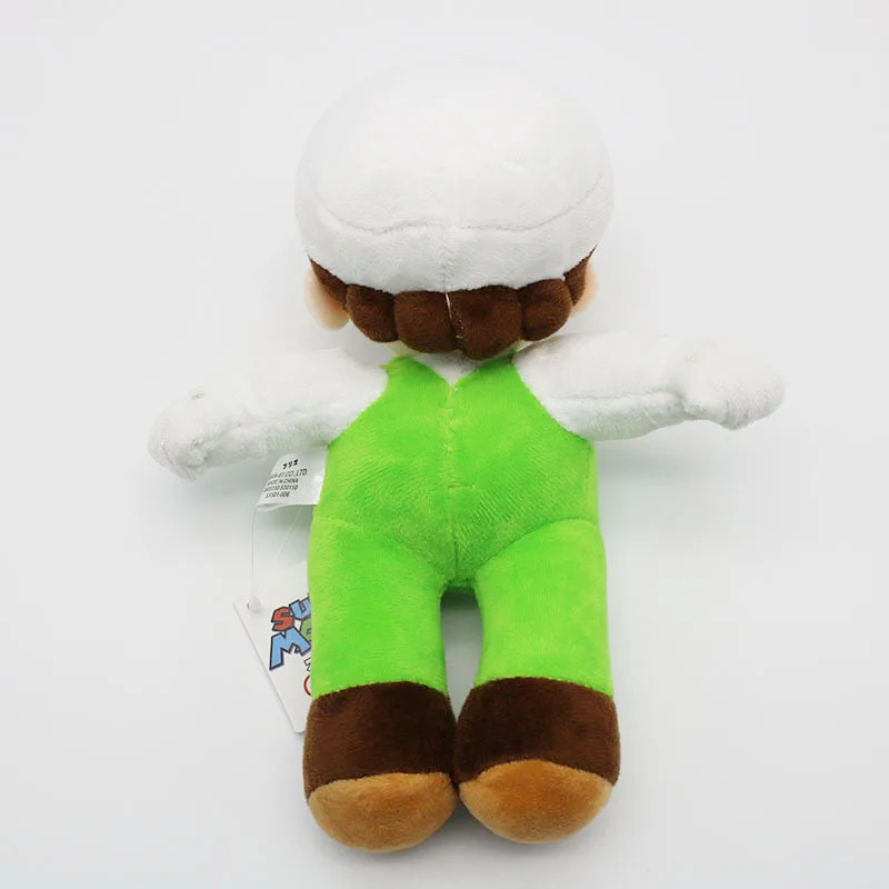 Super Mario Plush Dolls Mario Bros Luigi Toys Game Cartoon Kids Children Cosplay Gift 24cm 4pcsset (5)