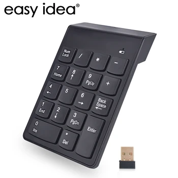 

Ultra-thin USB Numeric Keypad 2.4G Mini Wireless Keyboard With 18Keys USB Digital Keypad New Arrival Portable For PC Laptop